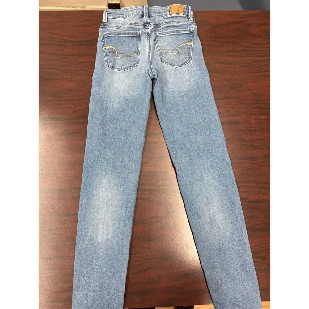 American Eagle Next Level Stretch Hi-Rise Jegging Jeans Size 0